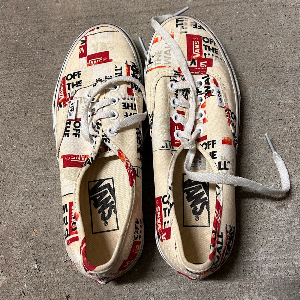 Vans Authentic Shoe Packing Tape Size 5.5